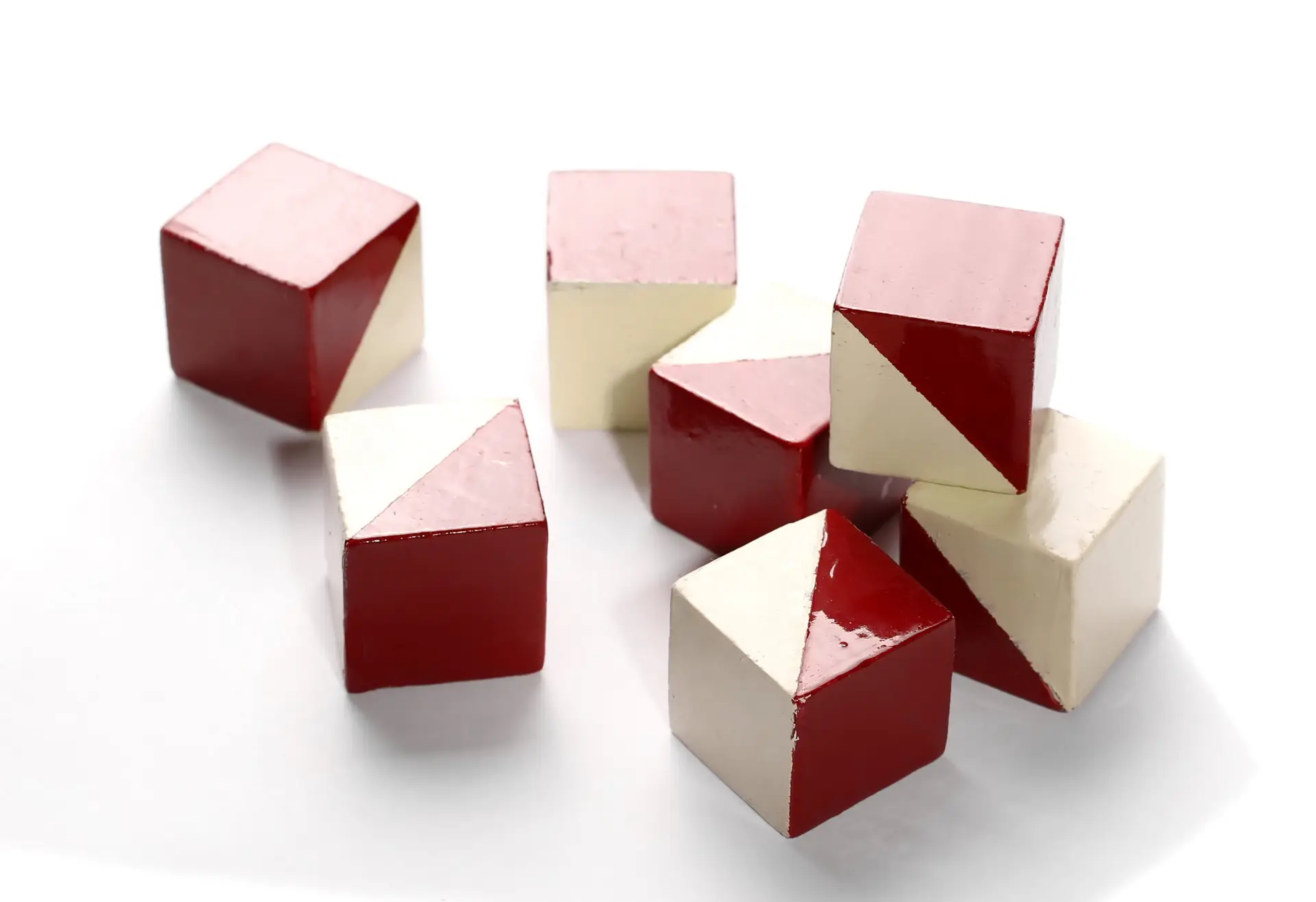 photo of IQ test, Intelligence, old cubes